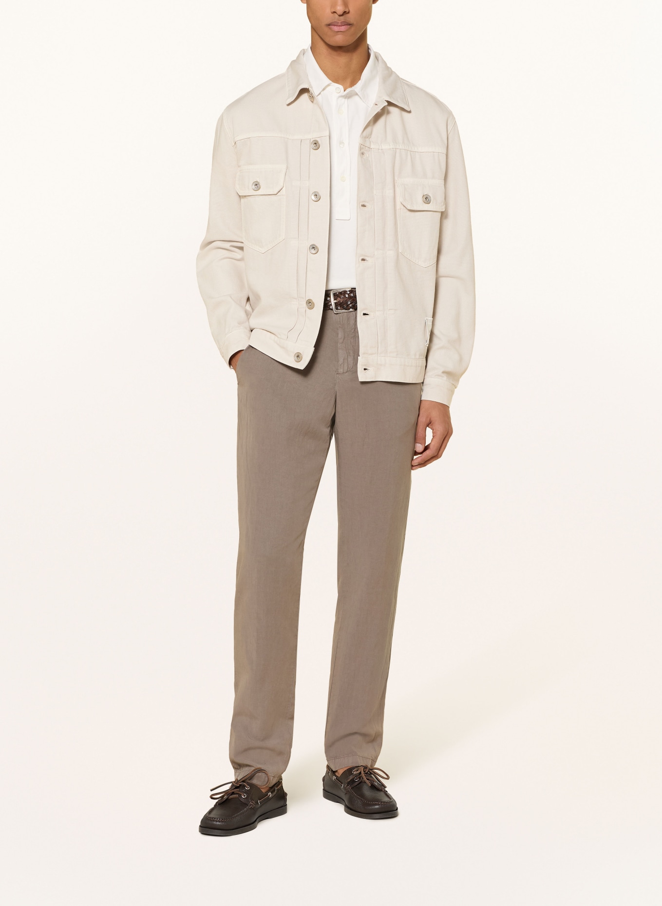 MYTHS Chino Regular Fit: TAUPE