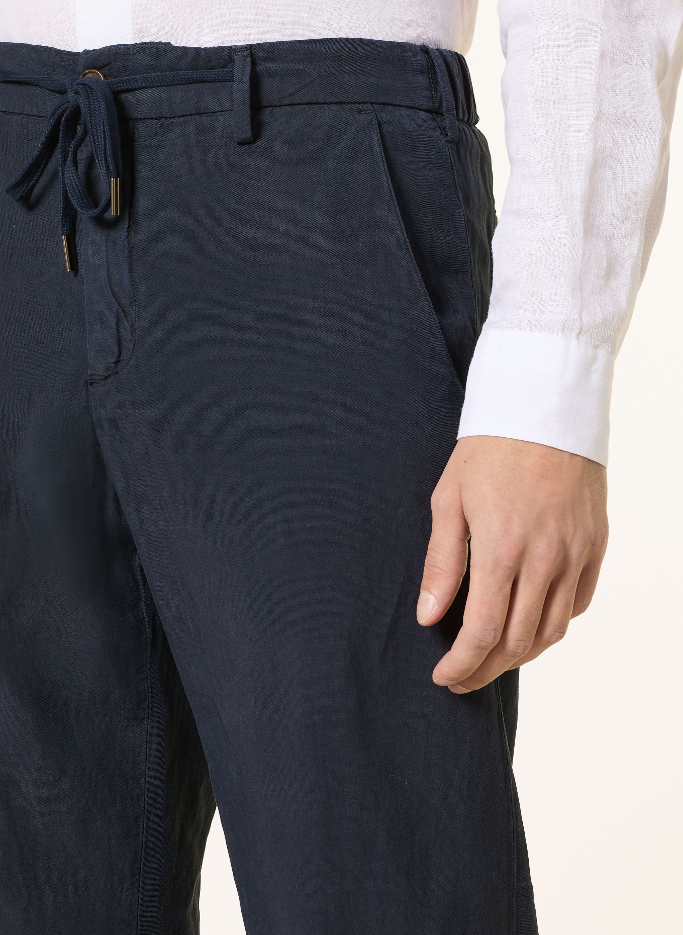 MYTHS Chino Regular Fit: DUNKELBLAU