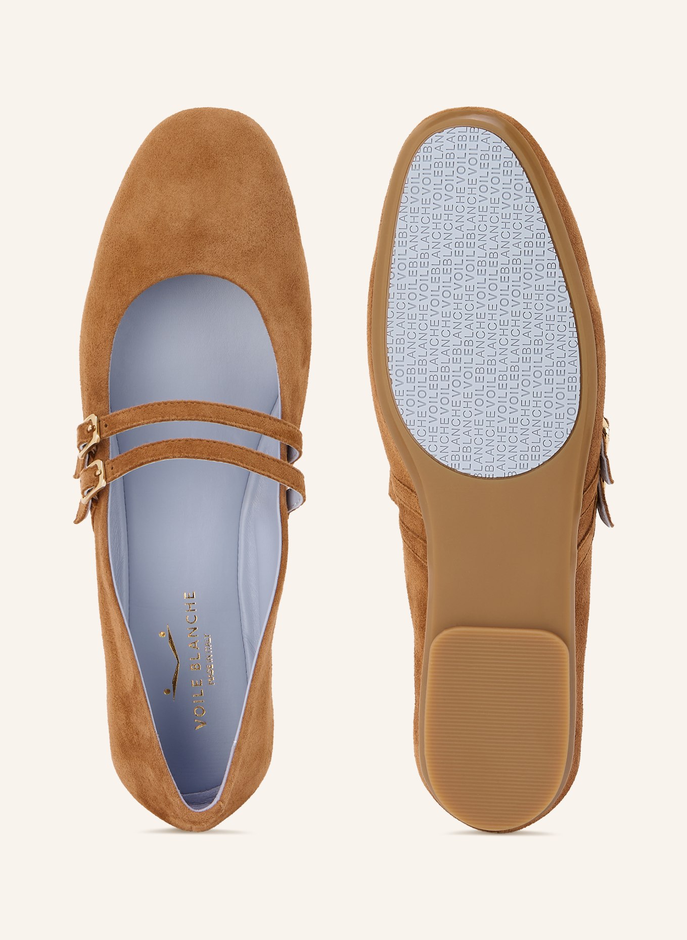 VOILE BLANCHE Mary Jane-ballerina's KARLIE: BRUIN