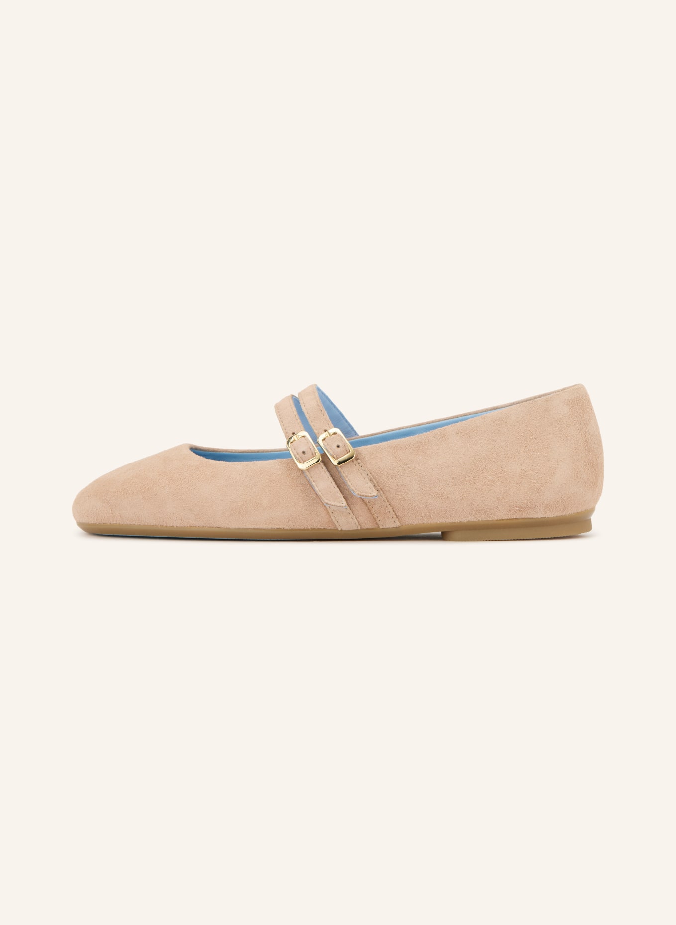VOILE BLANCHE Ballerinas KARLIE: BEIGE / GOLD