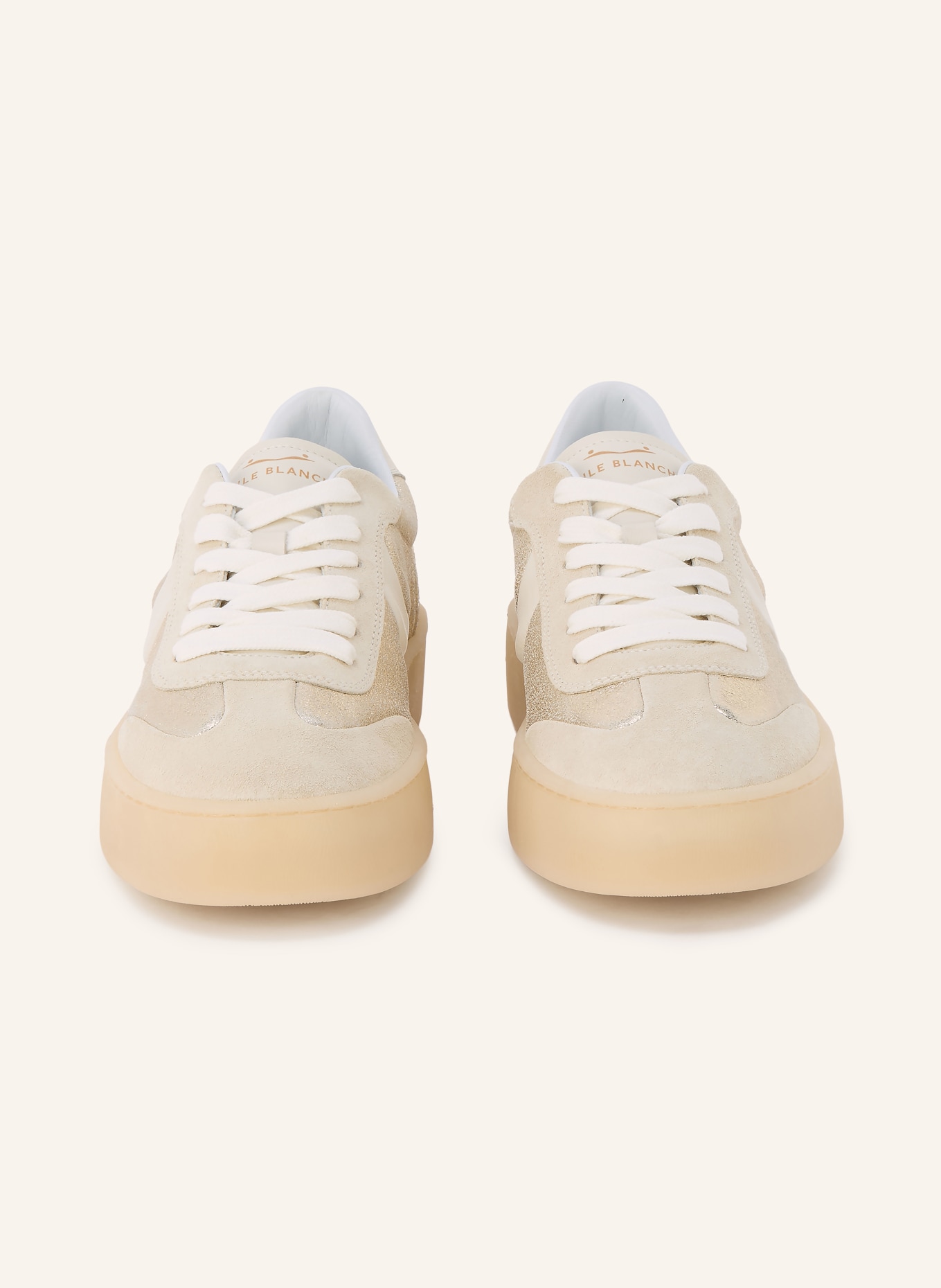 VOILE BLANCHE Sneaker: CREME / BEIGE