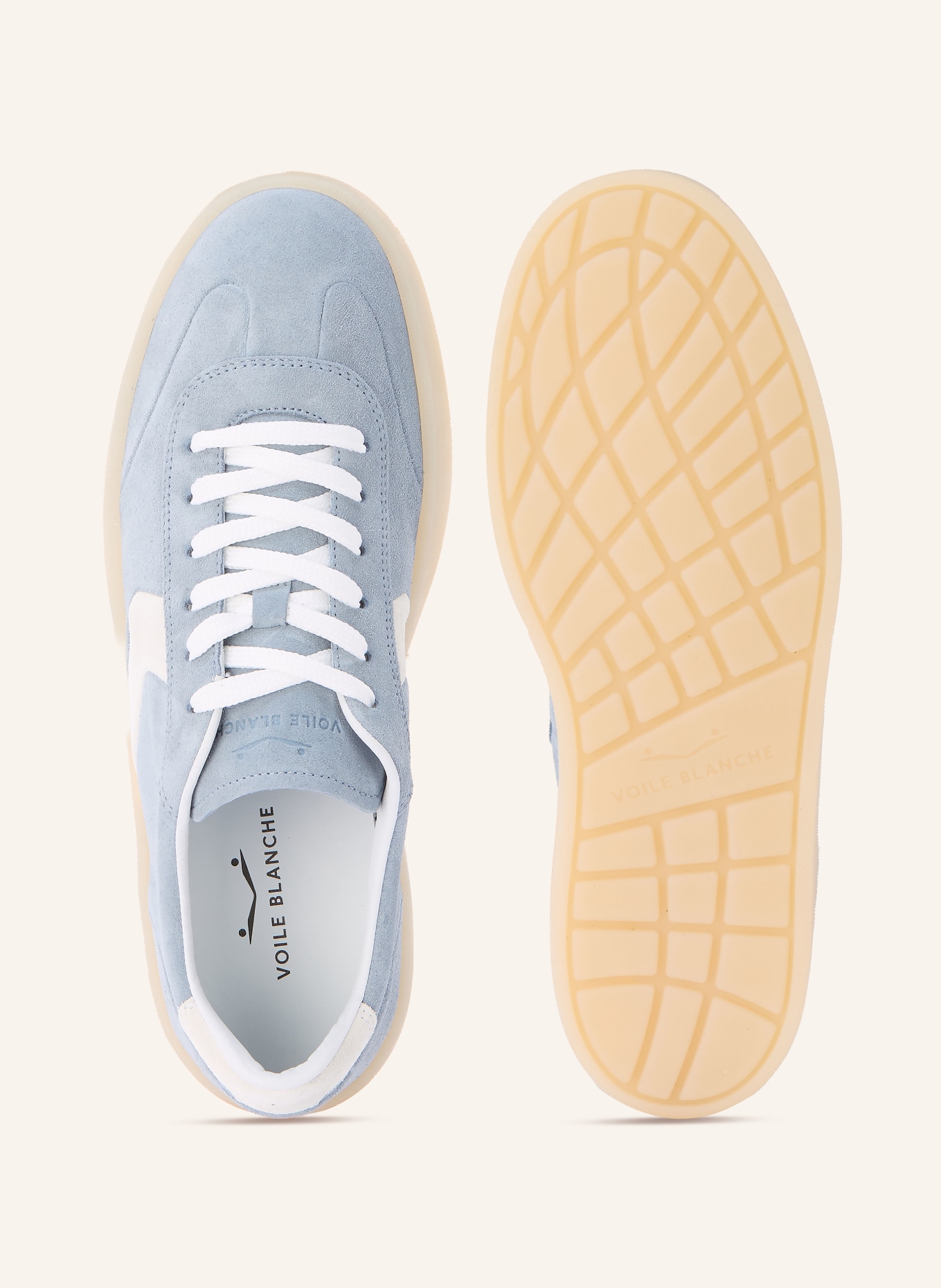 VOILE BLANCHE Sneaker MIND 02: HELLBLAU