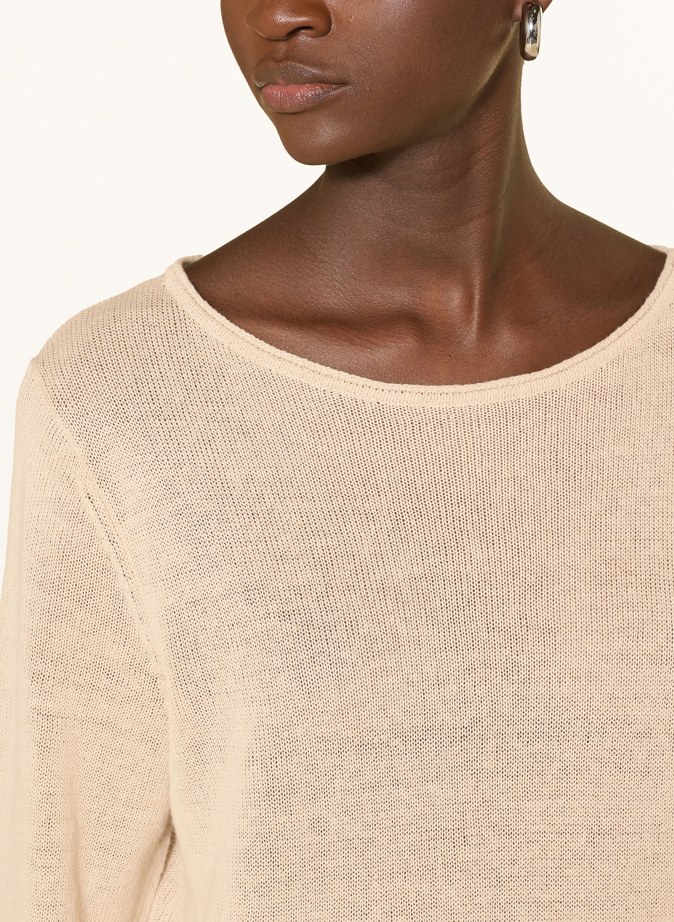 YERSE Leinenpullover CHARLOTTE: BEIGE