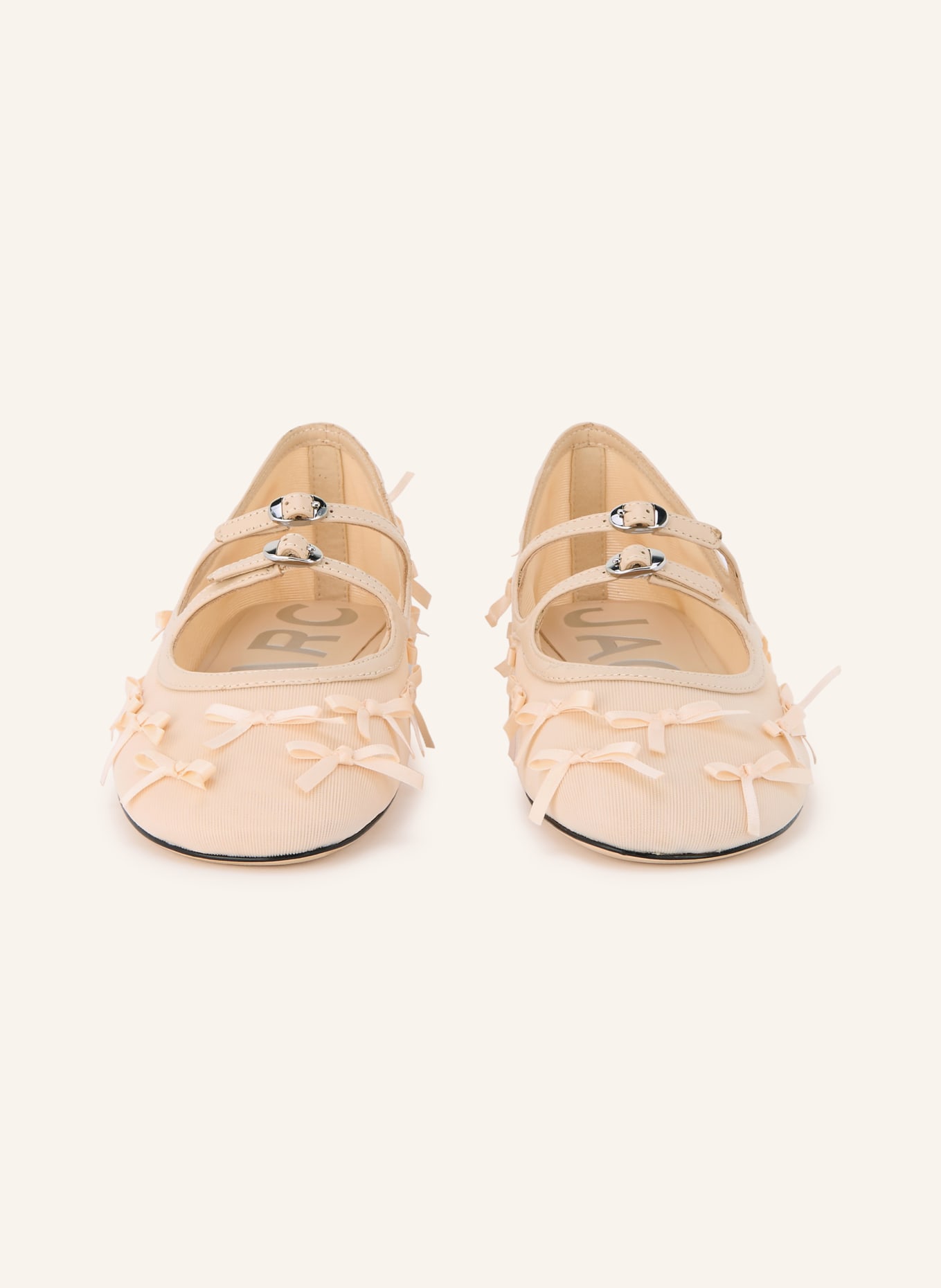 MARC JACOBS Baleriny THE KIKI BALLERINA: BEŻOWY