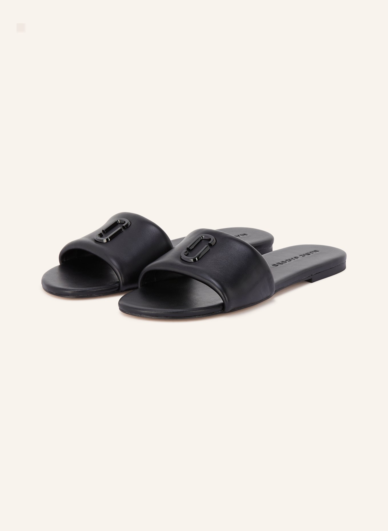 MARC JACOBS Slippers THE SNAPSHOT: ZWART