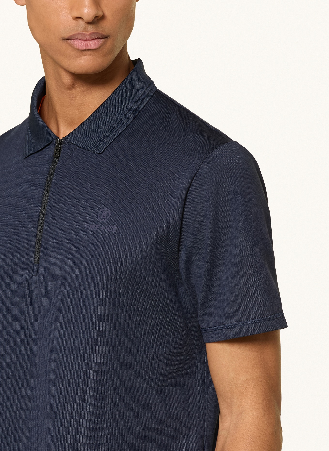 FIRE+ICE Jersey polo shirt MIKKA: DARK BLUE