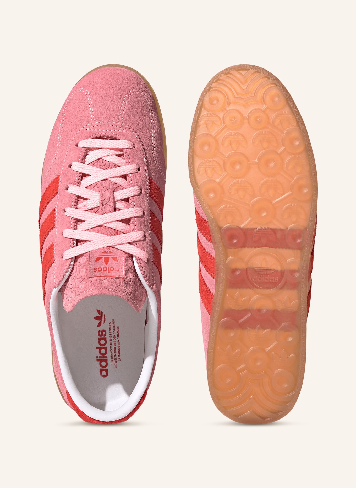 adidas Originals Baskets GAZELLE LO PRO: ROSE / ROUGE
