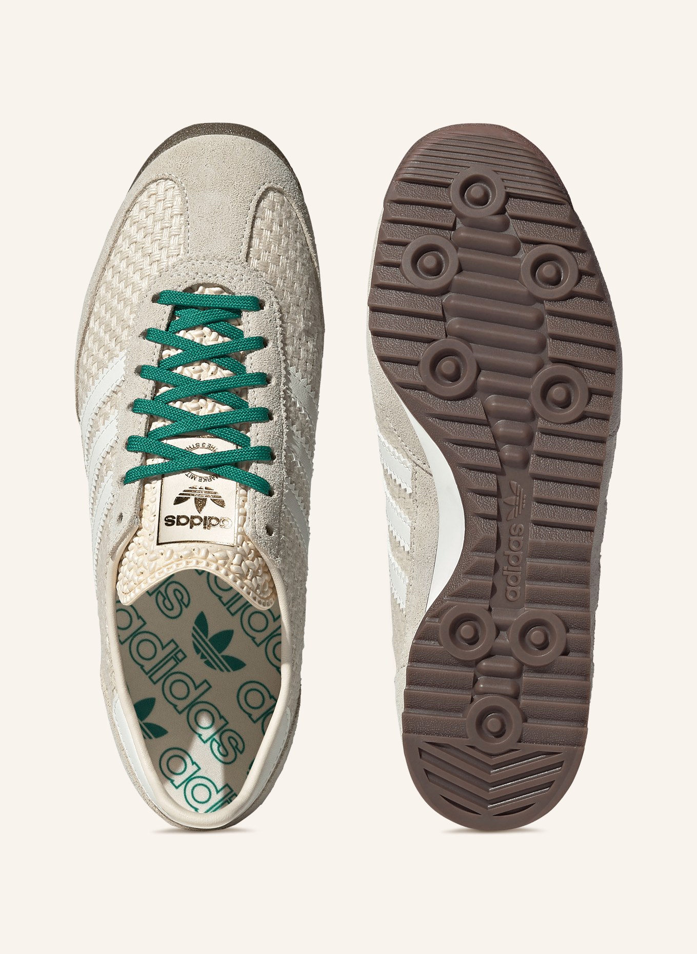 adidas Originals Baskets SL 72 OG: BEIGE