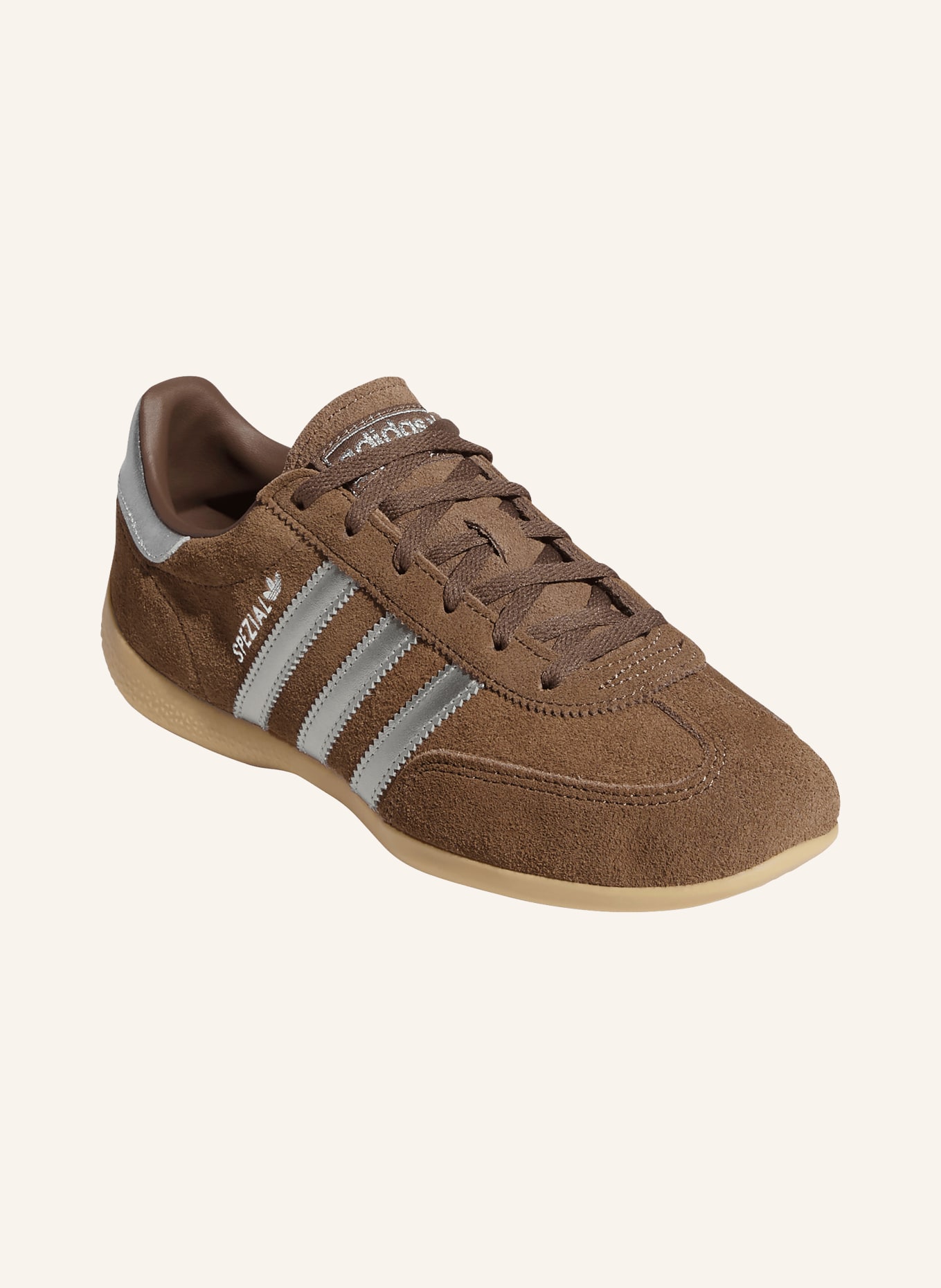 adidas Originals HANDBALL SPECIAL LO PRO sneaker: DARK BROWN / SILVER