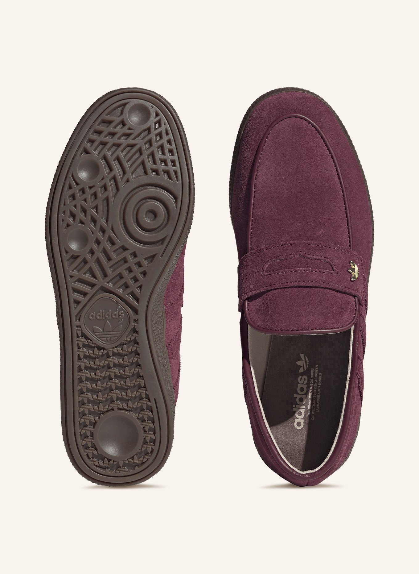 adidas Originals Mocassins HANBALL SPEZIAL: FUCHSIA