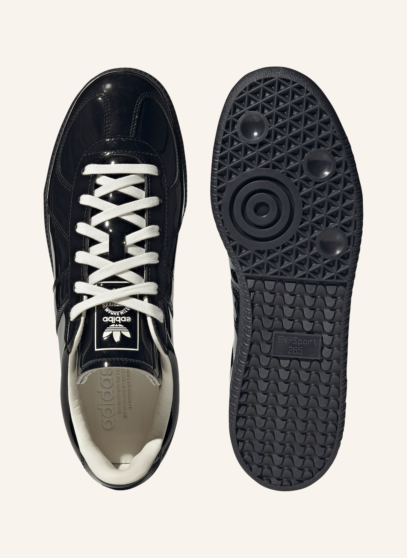 adidas Originals Lack-Sneaker BW ARMY: SCHWARZ / CREME