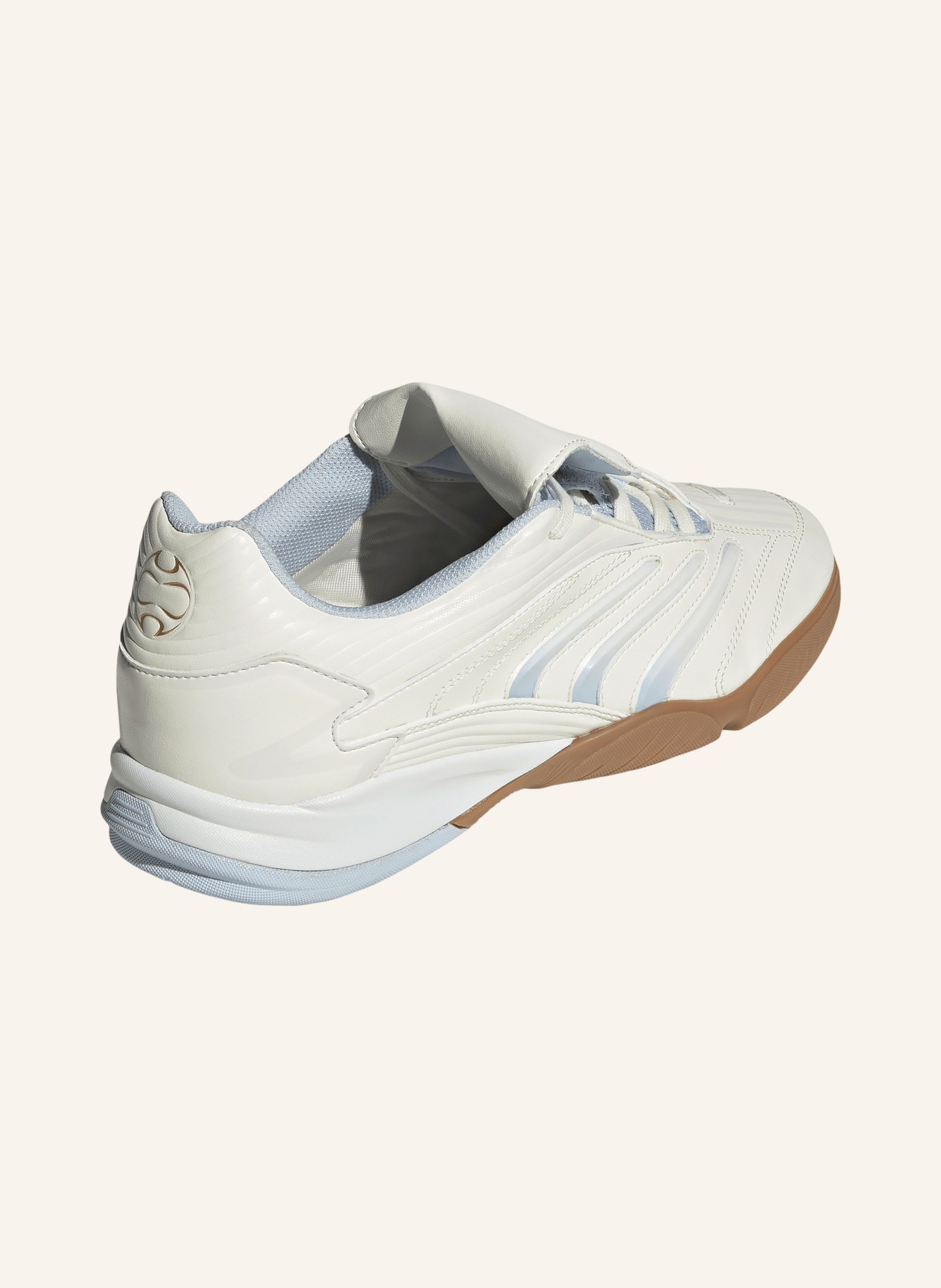adidas Originals Baskets PREDATOR SALA: BLANC / OR / GRIS CLAIR