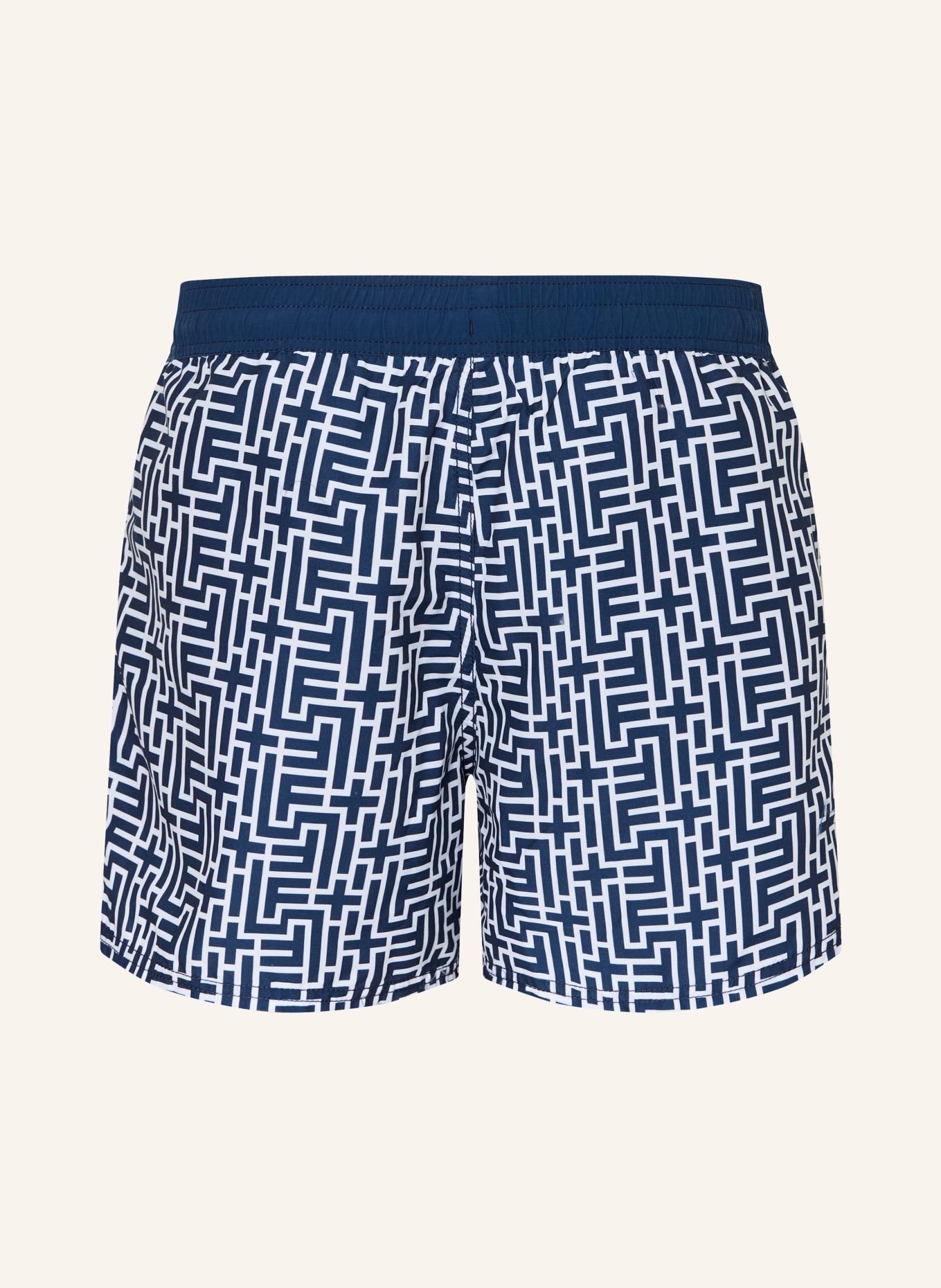 FIRE+ICE Badeshorts NELSON2: BLAU / WEISS