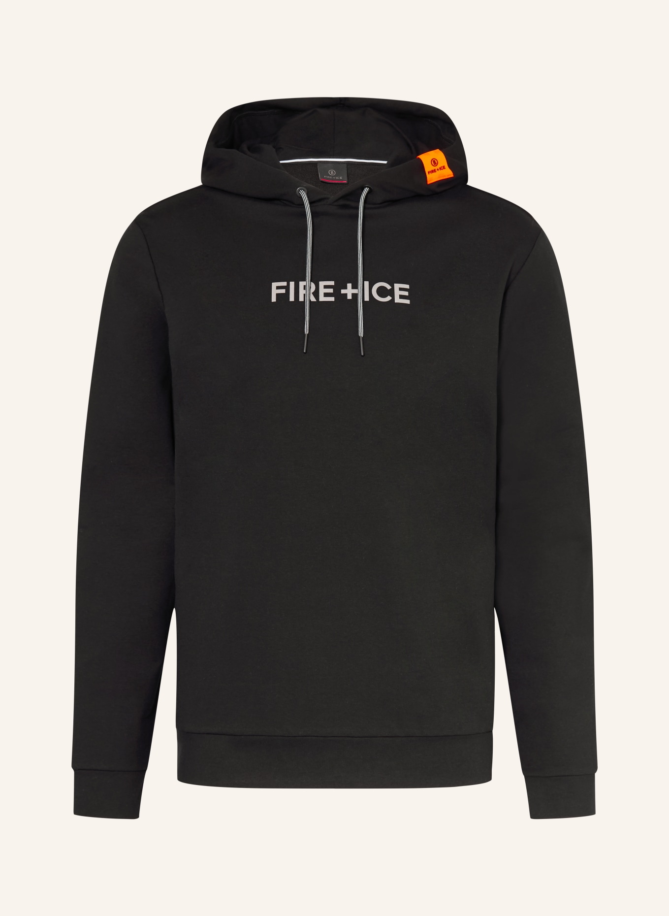 FIRE+ICE Hoodie CADELL: SCHWARZ