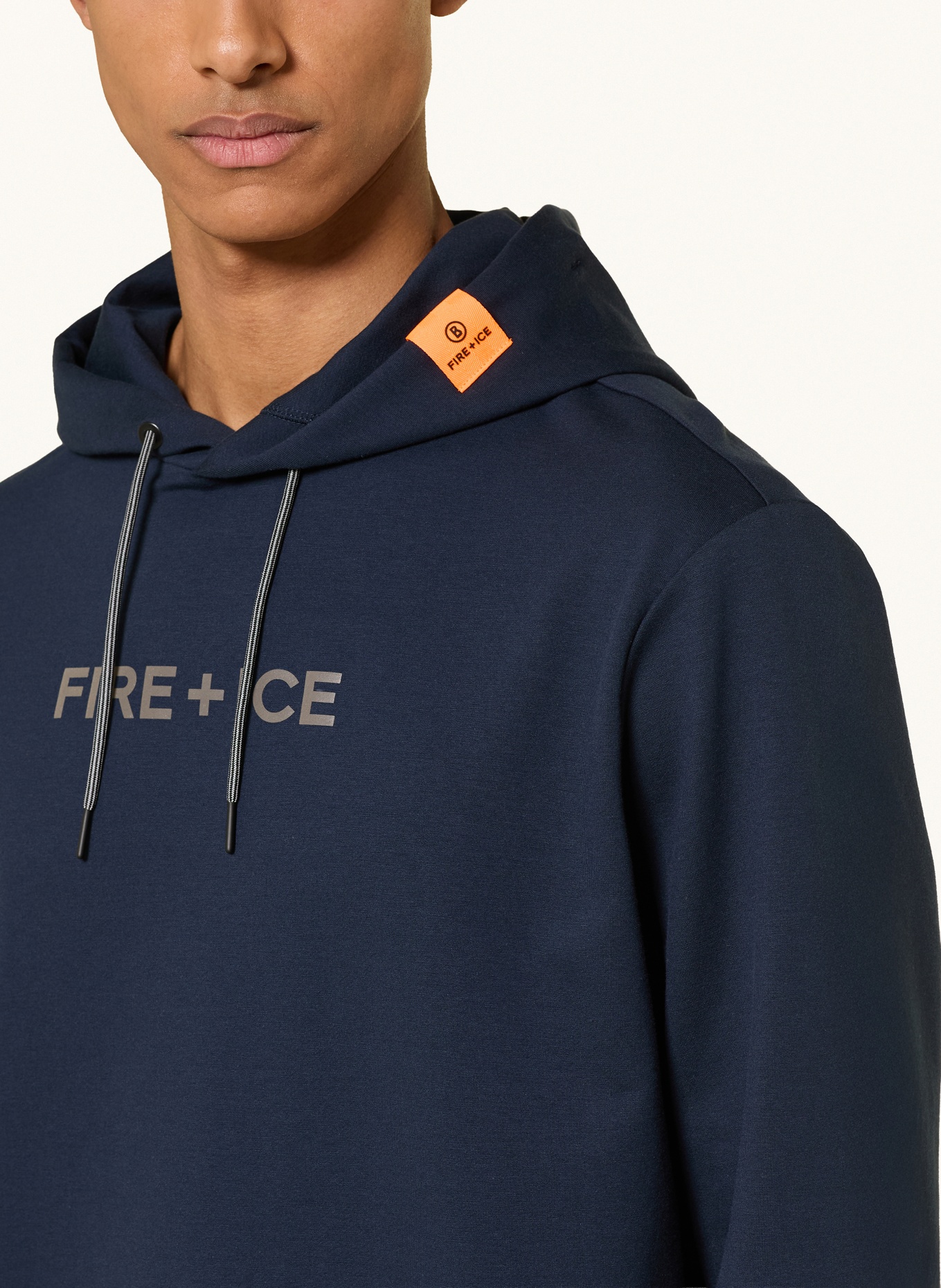 FIRE+ICE CADELL Hoodie: DARK BLUE