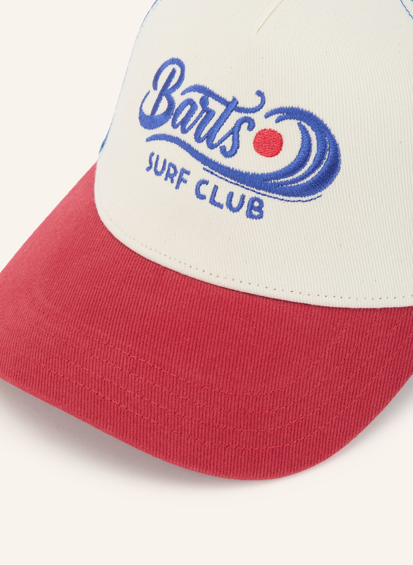 Barts Czapka DOUDLE: BIAŁY / CZERWONY / NIEBIESKI