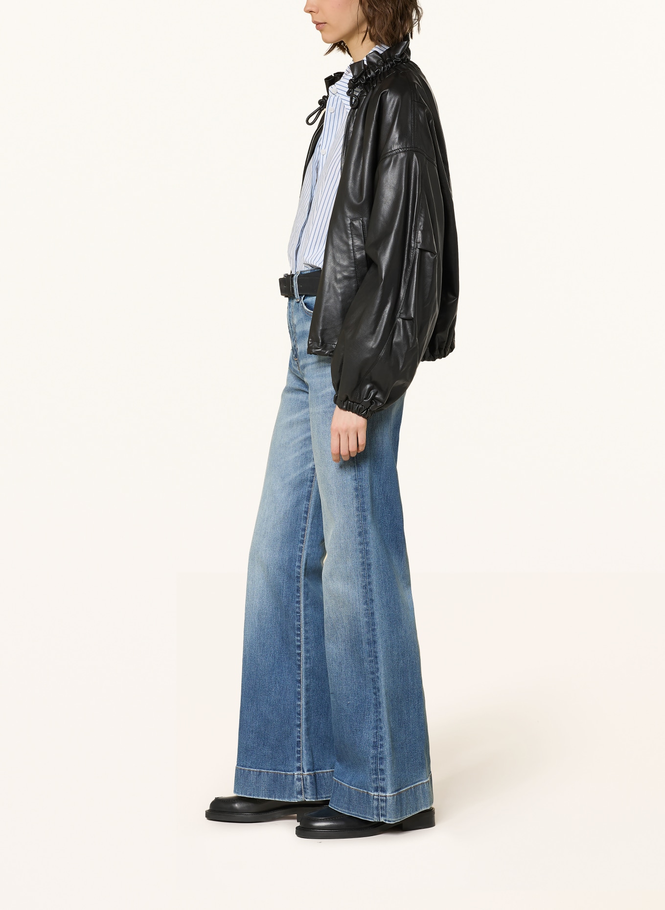 7 for all mankind Wide Leg Jeans MODERN DOJO: 3DD Light Blue