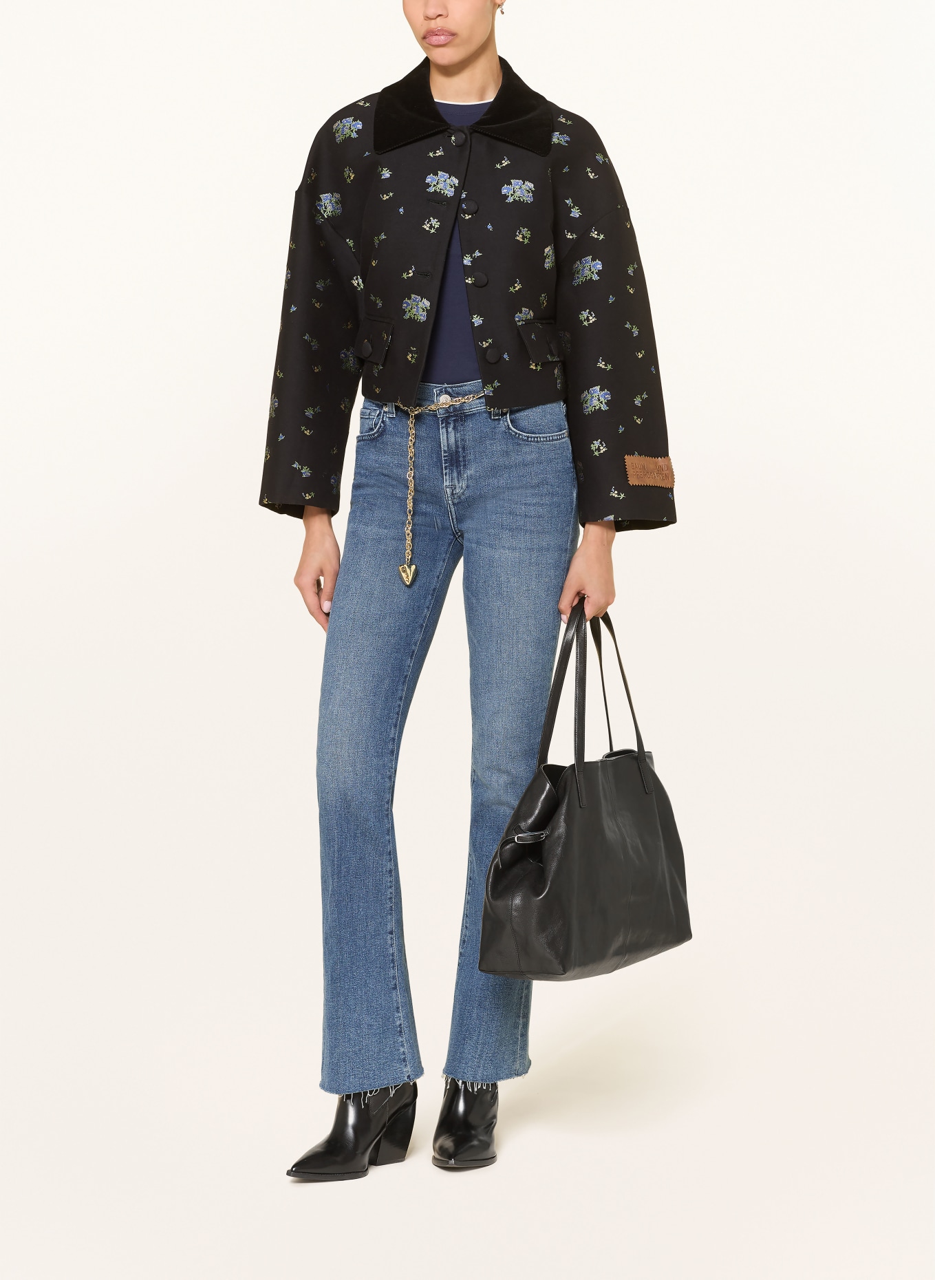 7 for all mankind Bootcut Jeans BOOTCUT TAILORLESS: 1ZD Mid Blue