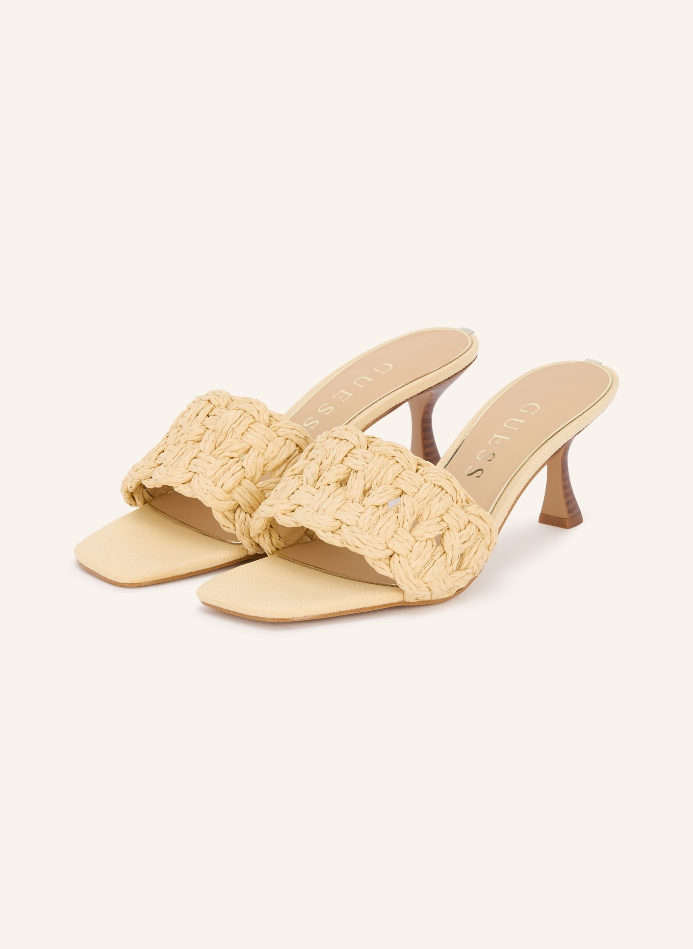 GUESS Mules DISSY: CREME