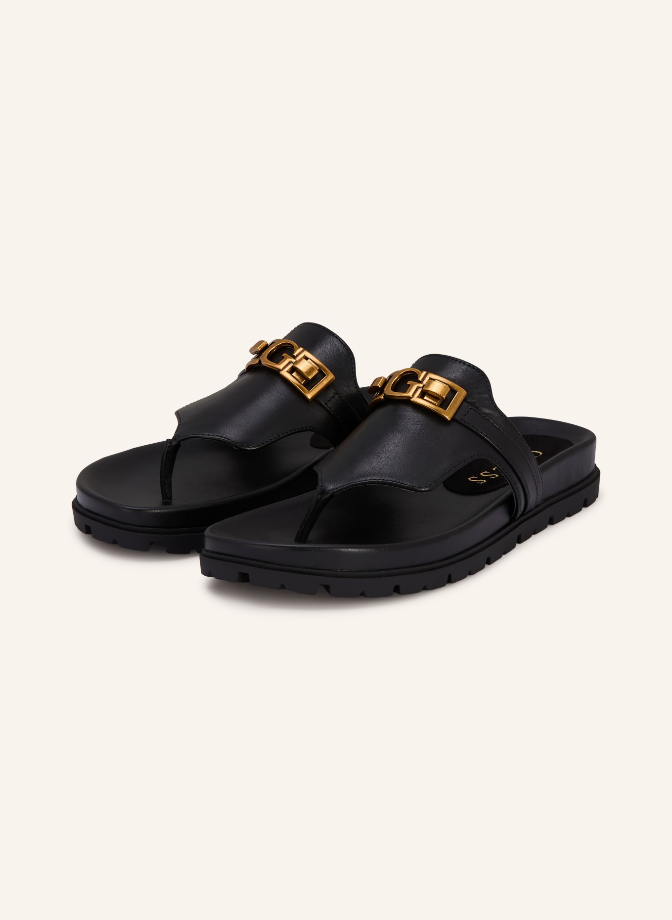 GUESS Toe separator FARRON: BLACK