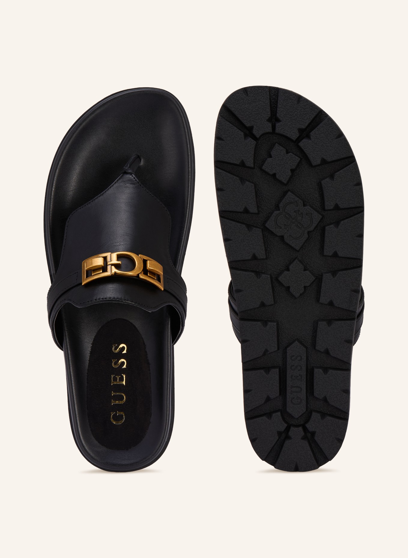 GUESS Toe separator FARRON: BLACK