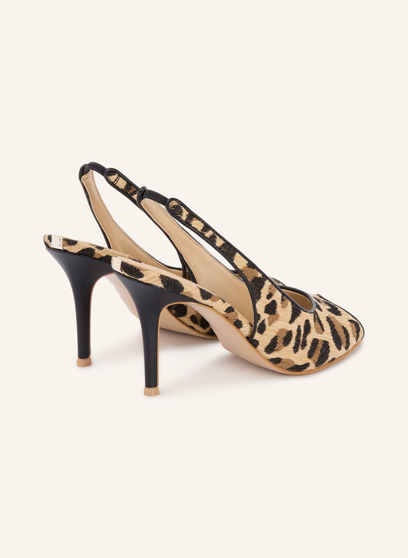 GUESS Sling pumps KISELLE: BEIGE / BROWN / BLACK