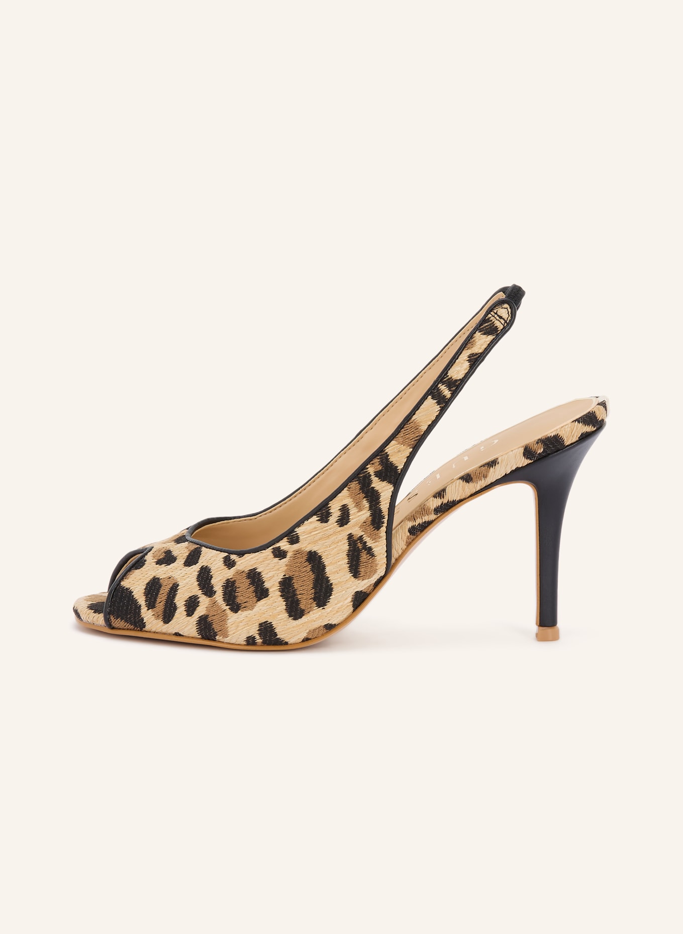 GUESS Sling pumps KISELLE: BEIGE / BROWN / BLACK