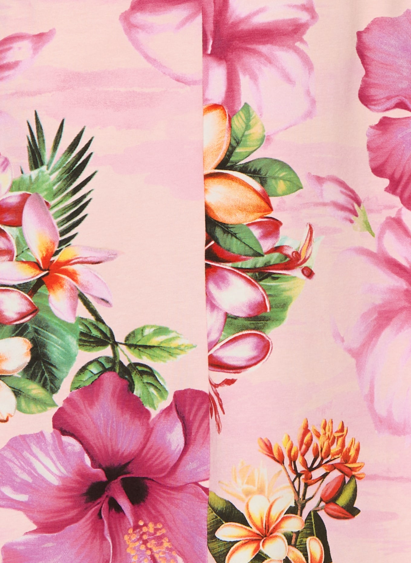 GUESS Set: Jerseykleid und T-Shirt: FUCHSIA / ROSA / PINK