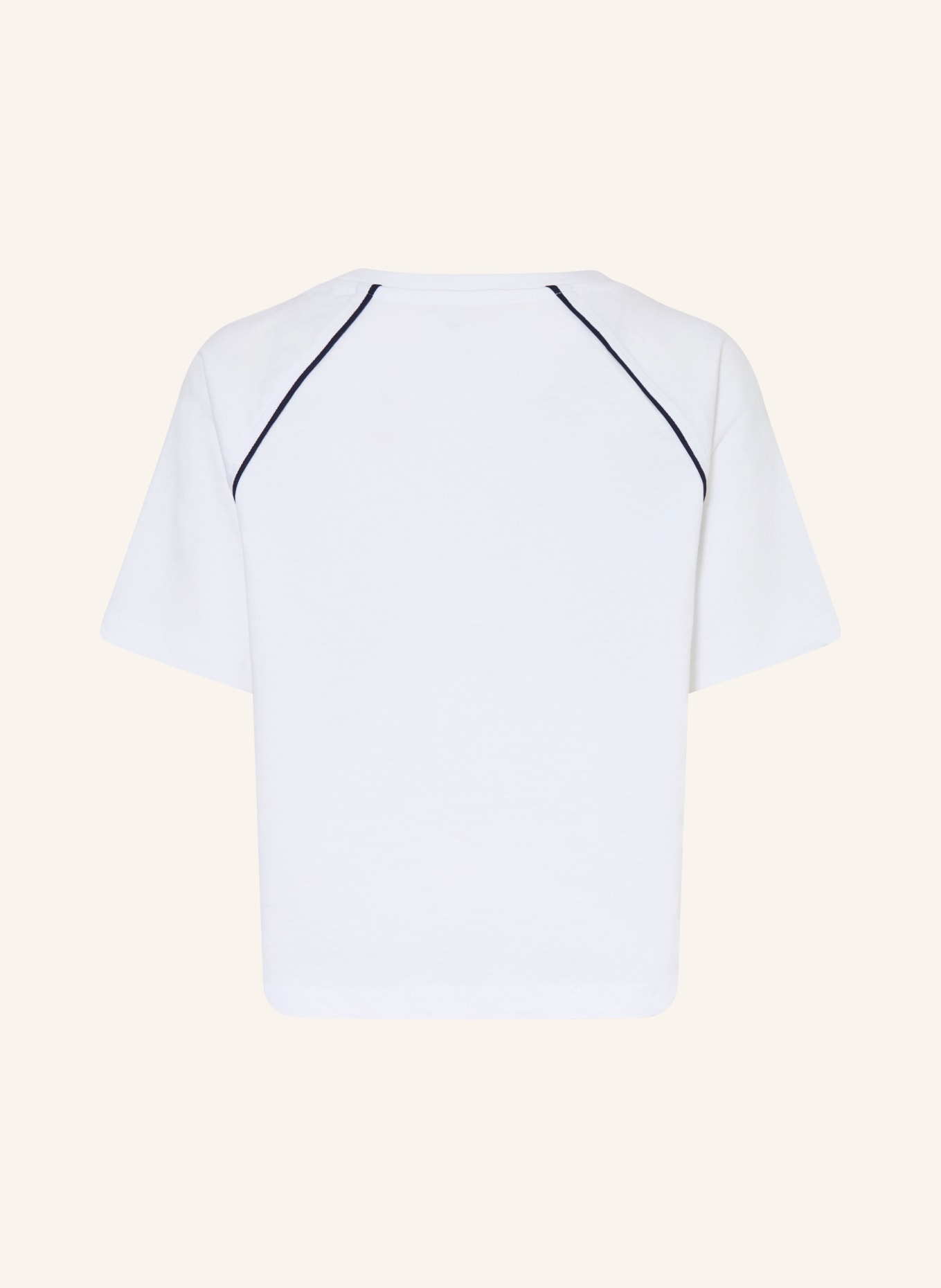 GUESS Sequin T-shirt: WHITE / YELLOW / DARK BLUE