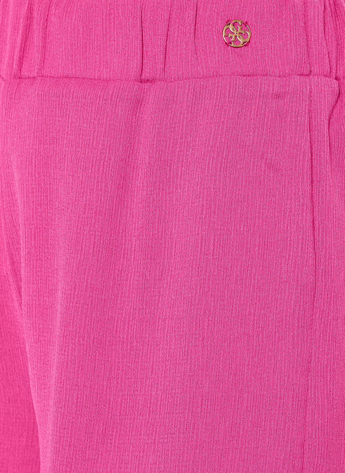 GUESS Spodnie z materiału typu marlene: MOCNORÓŻOWY