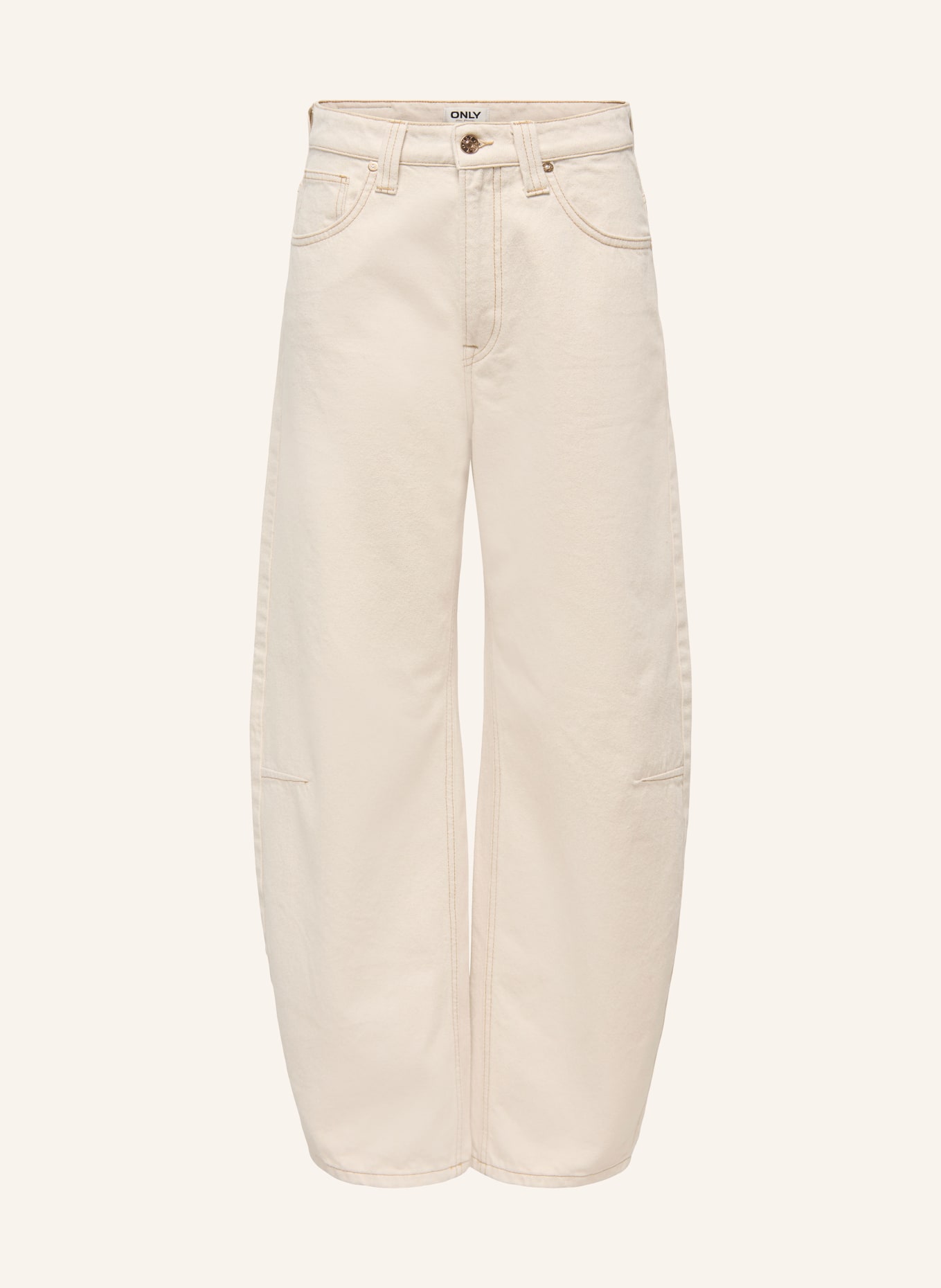 ONLY Barrel Jeans FRANKIE: ECRU