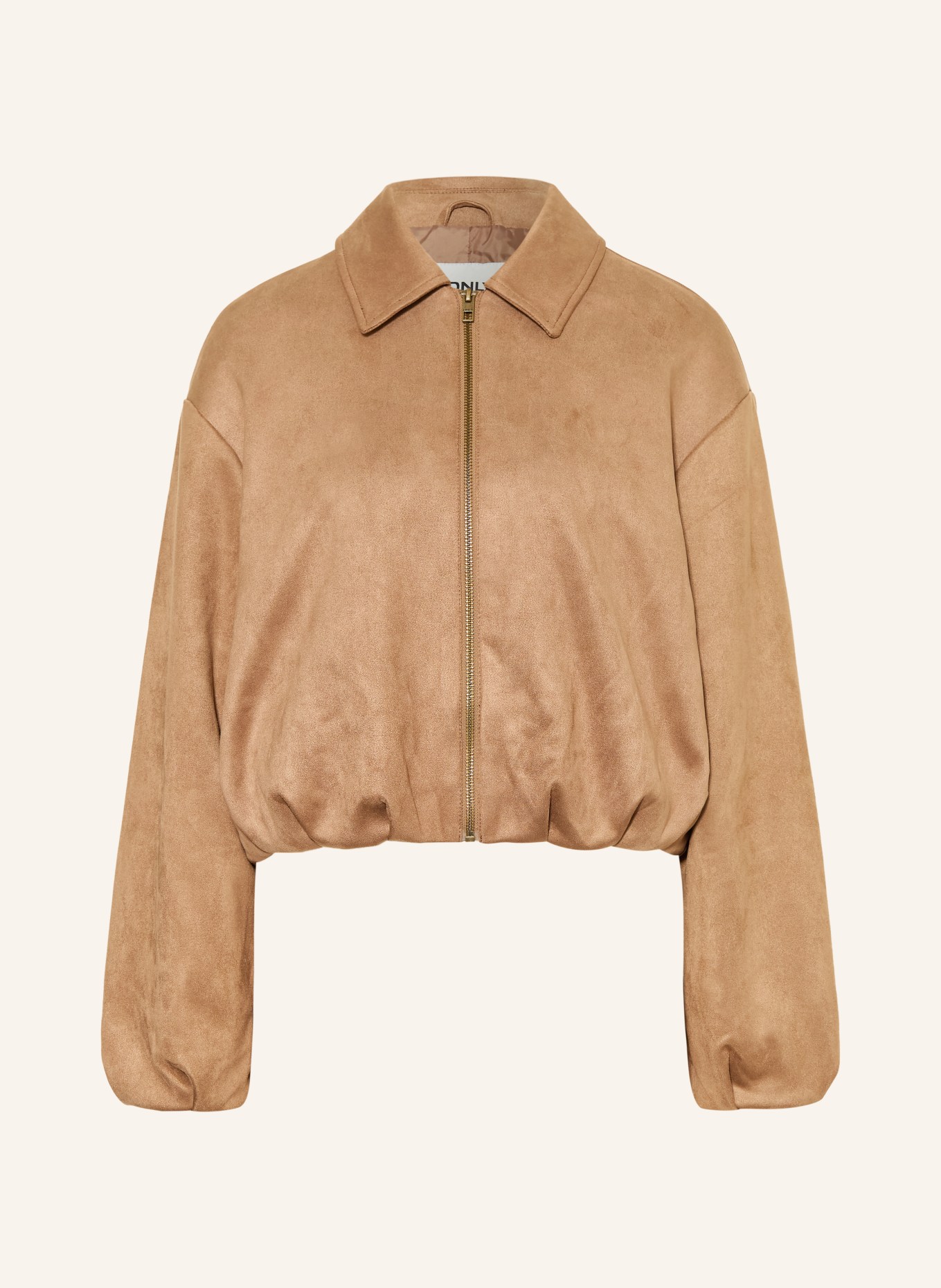 ONLY Jacke in Lederoptik: BRAUN