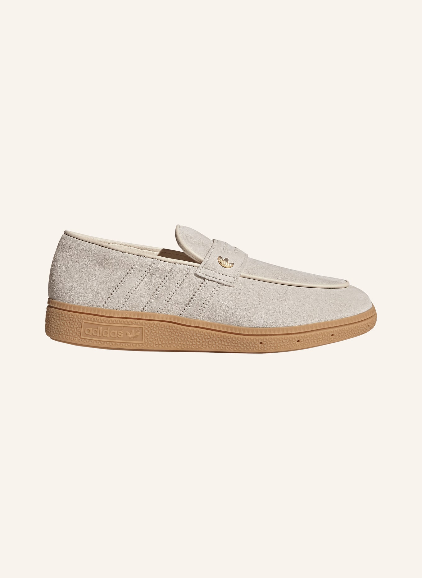 adidas Originals Mocassins Penny - SPÉCIAL HANDBALL: BEIGE / OR / CRÈME