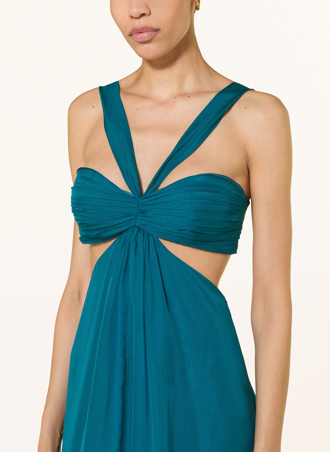 RETROFÊTE Evening dress MEIRA: TEAL