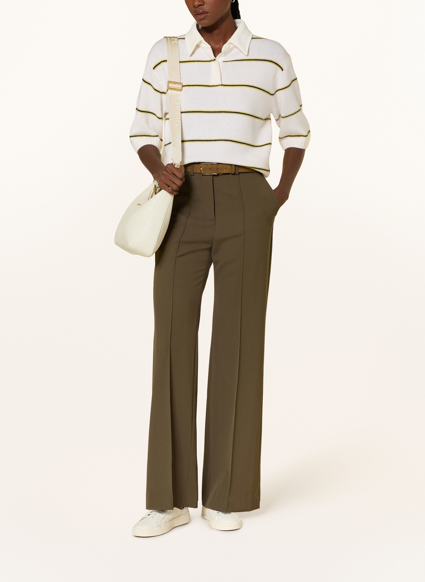 BOGNER WALLIS ODETTE shoulder bag: CREAM / GOLD