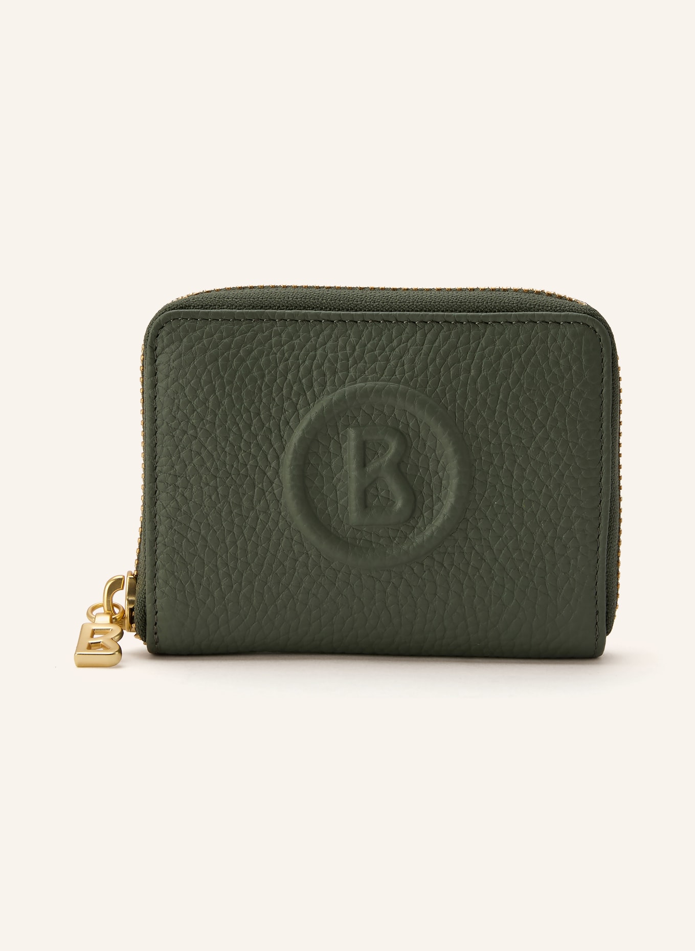 BOGNER Peněženka BOZEN NORAH: KHAKI / ZLATÁ