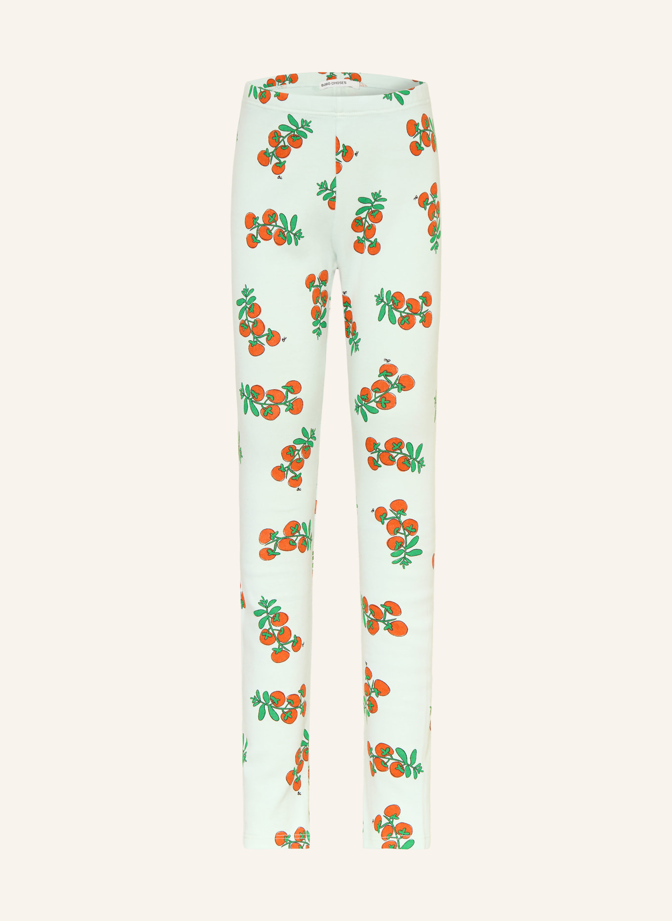 BOBO CHOSES leggings: VERT CLAIR / ROUGE / VERT