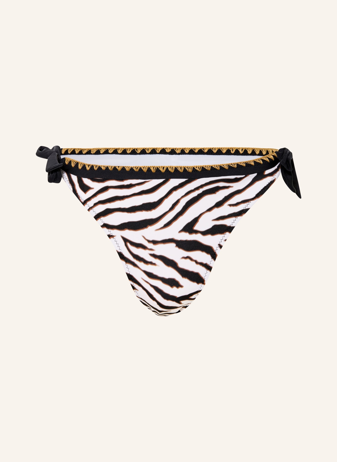 BANANA MOON SADIA WILDJUNGL Triangle Bikini Bottoms: BLACK / BROWN / WHITE