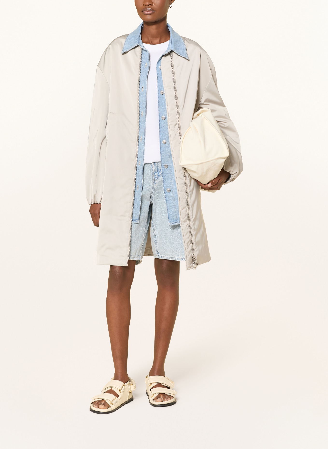 Marc O'Polo Mantel: BEIGE