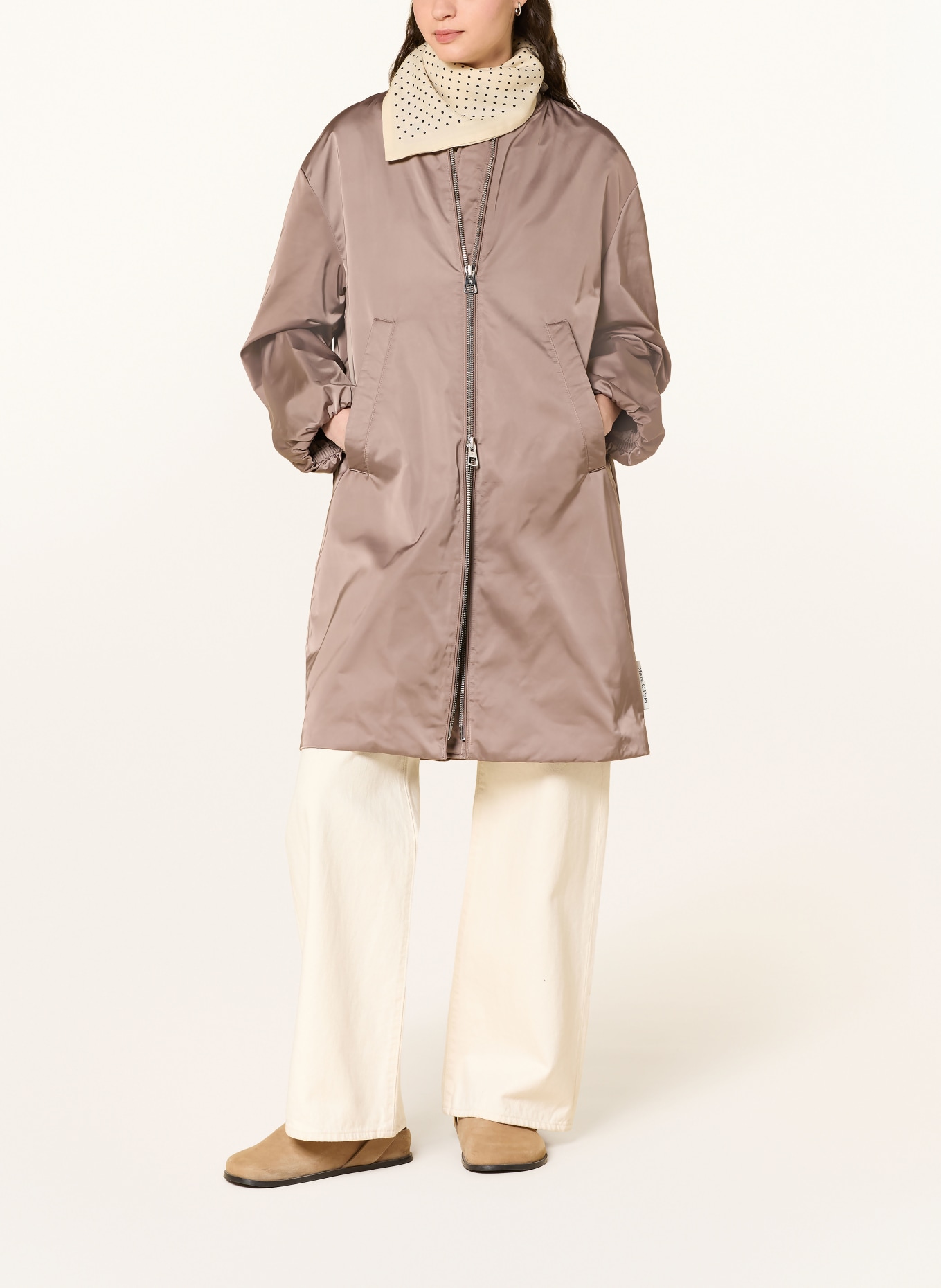 Marc O'Polo coat: TAUPE