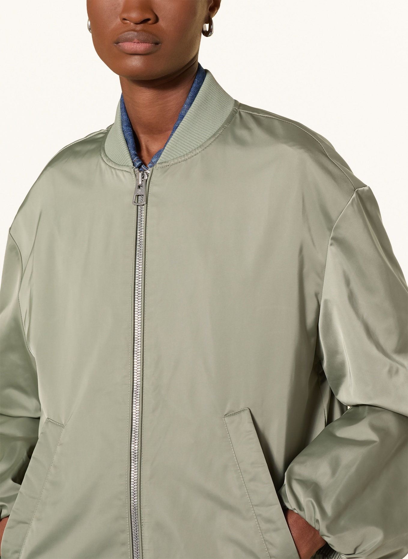 Marc O'Polo coat: LIGHT GREEN