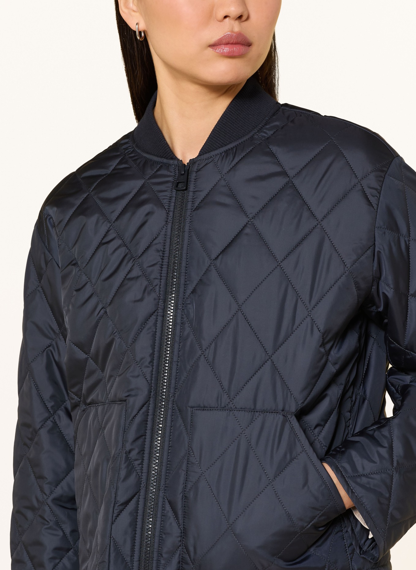Marc O'Polo quilted jacket: DARK BLUE