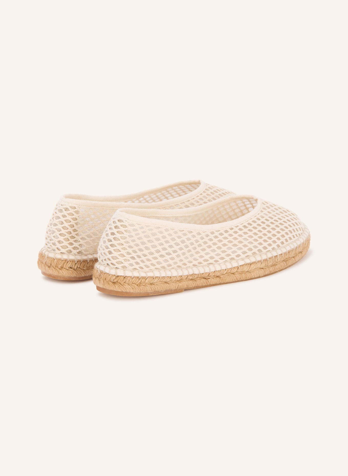 MANEBÍ Espadrilles: CREME