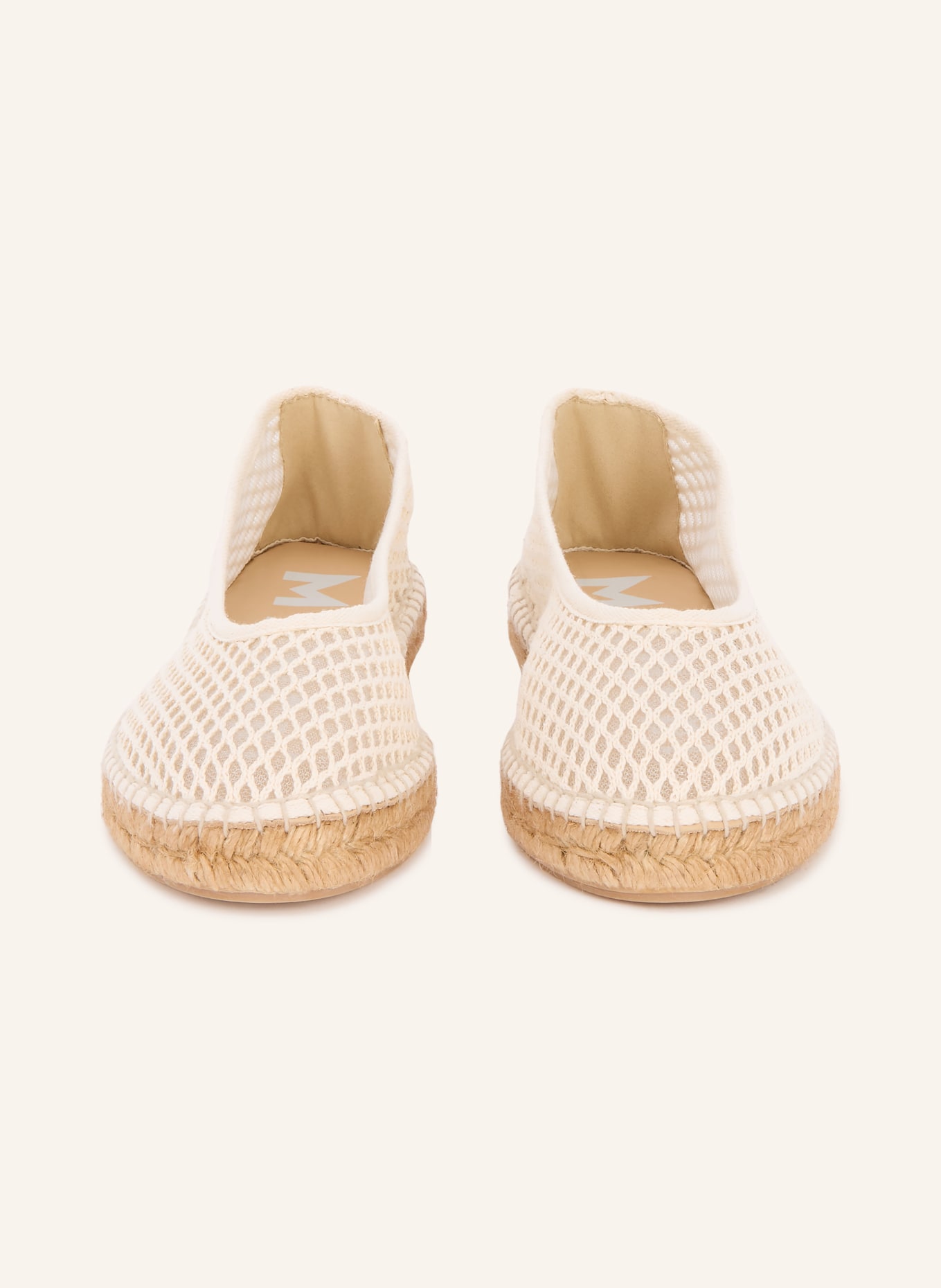 MANEBÍ Espadrilles: CREME