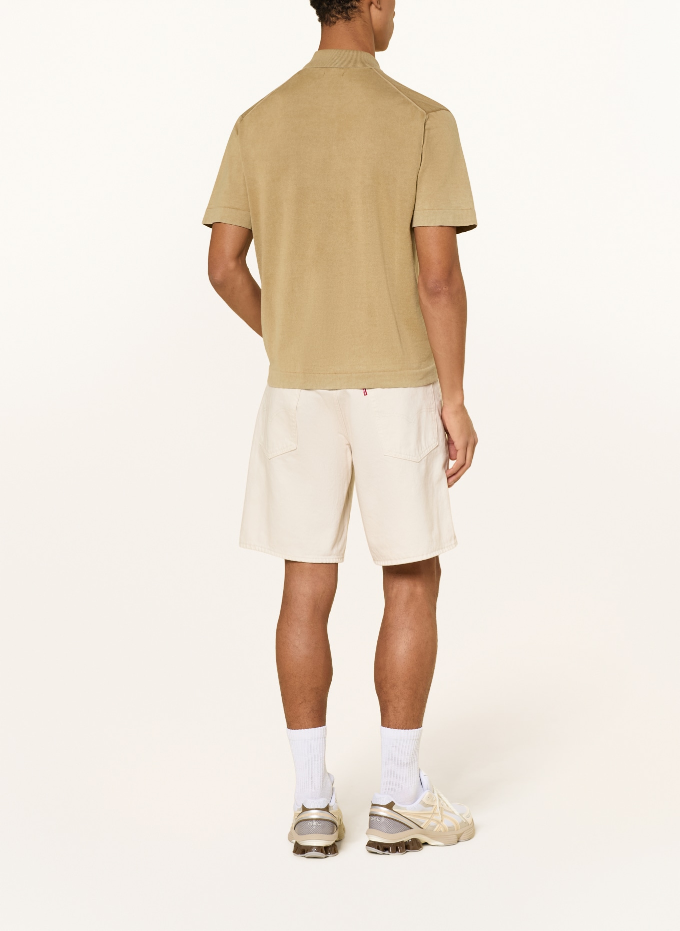 NAPAPIJRI Jersey poloshirt HUDSON: KAKI