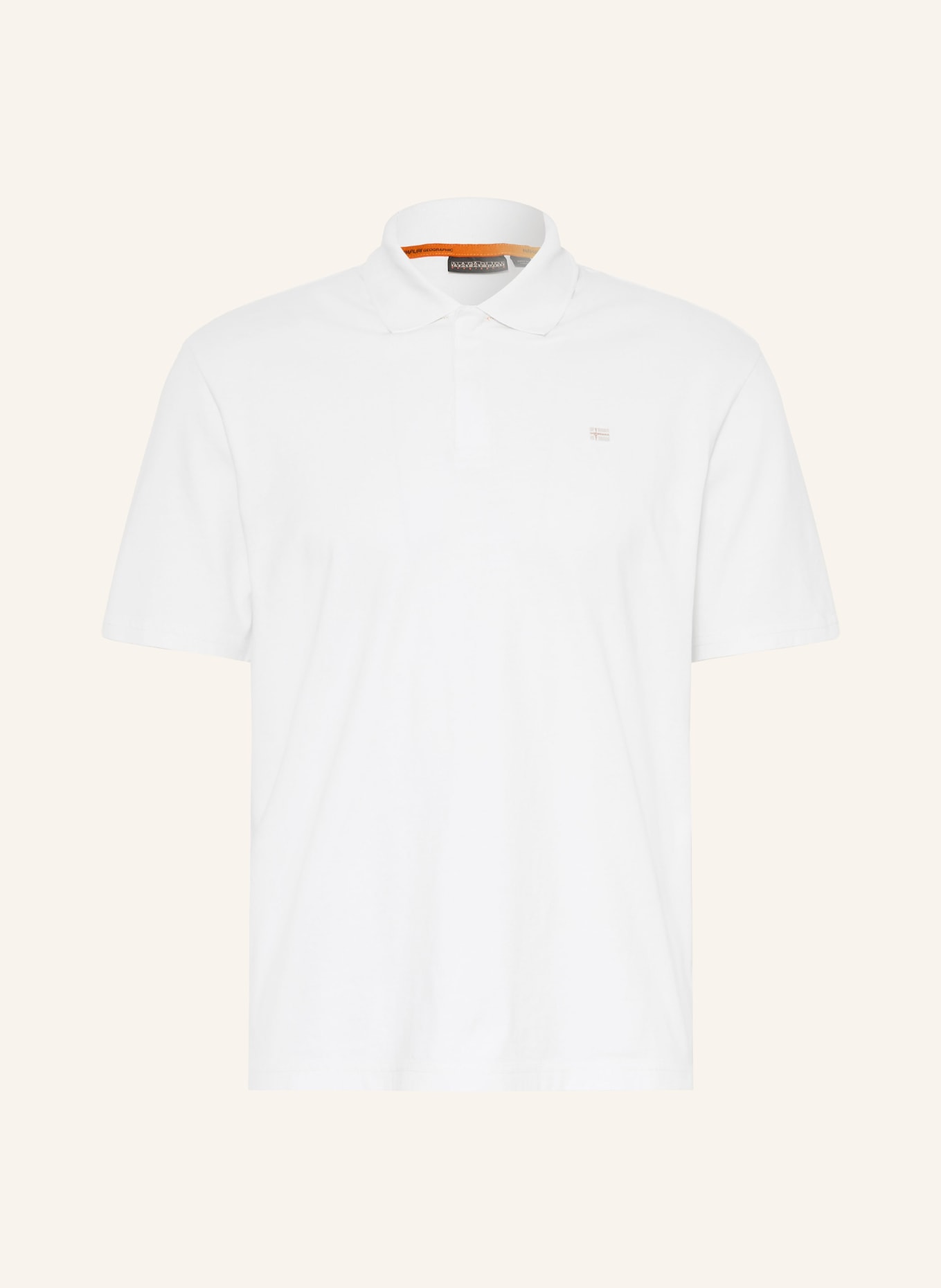 NAPAPIJRI Jersey-Poloshirt E-NEDLES: ECRU