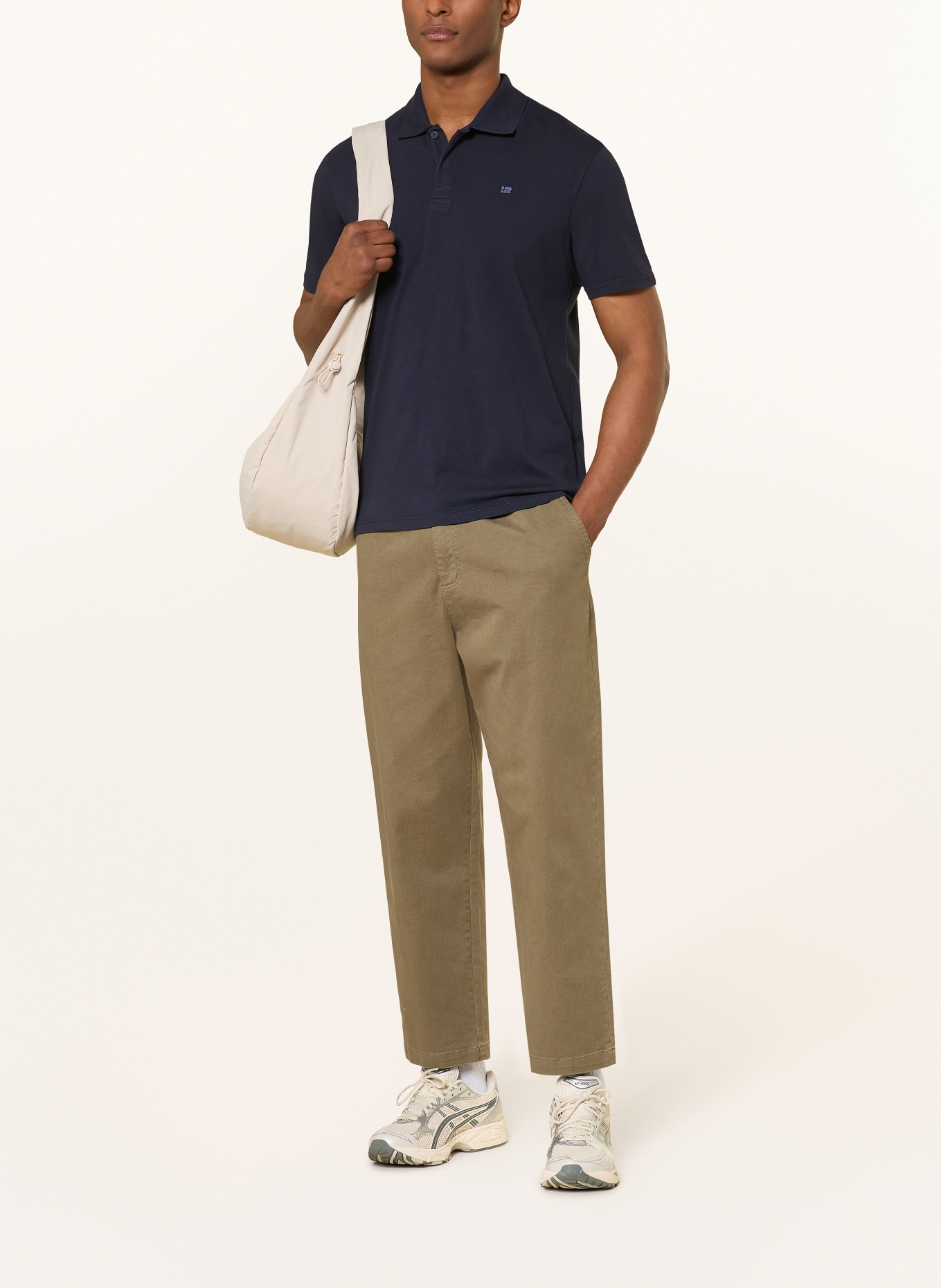 NAPAPIJRI Jersey-Poloshirt E-NEDLES: DUNKELBLAU