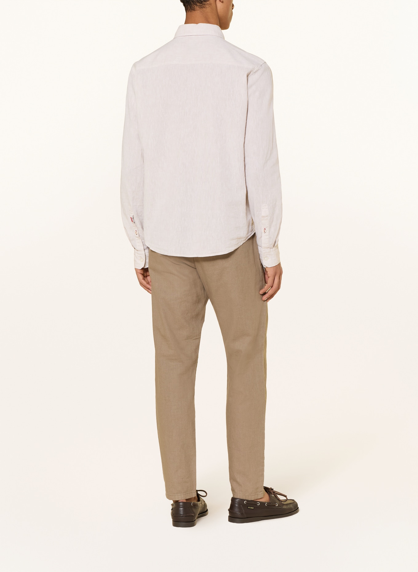 JOOP! JEANS Hemd HALI Regular Fit mit Leinen: BEIGE