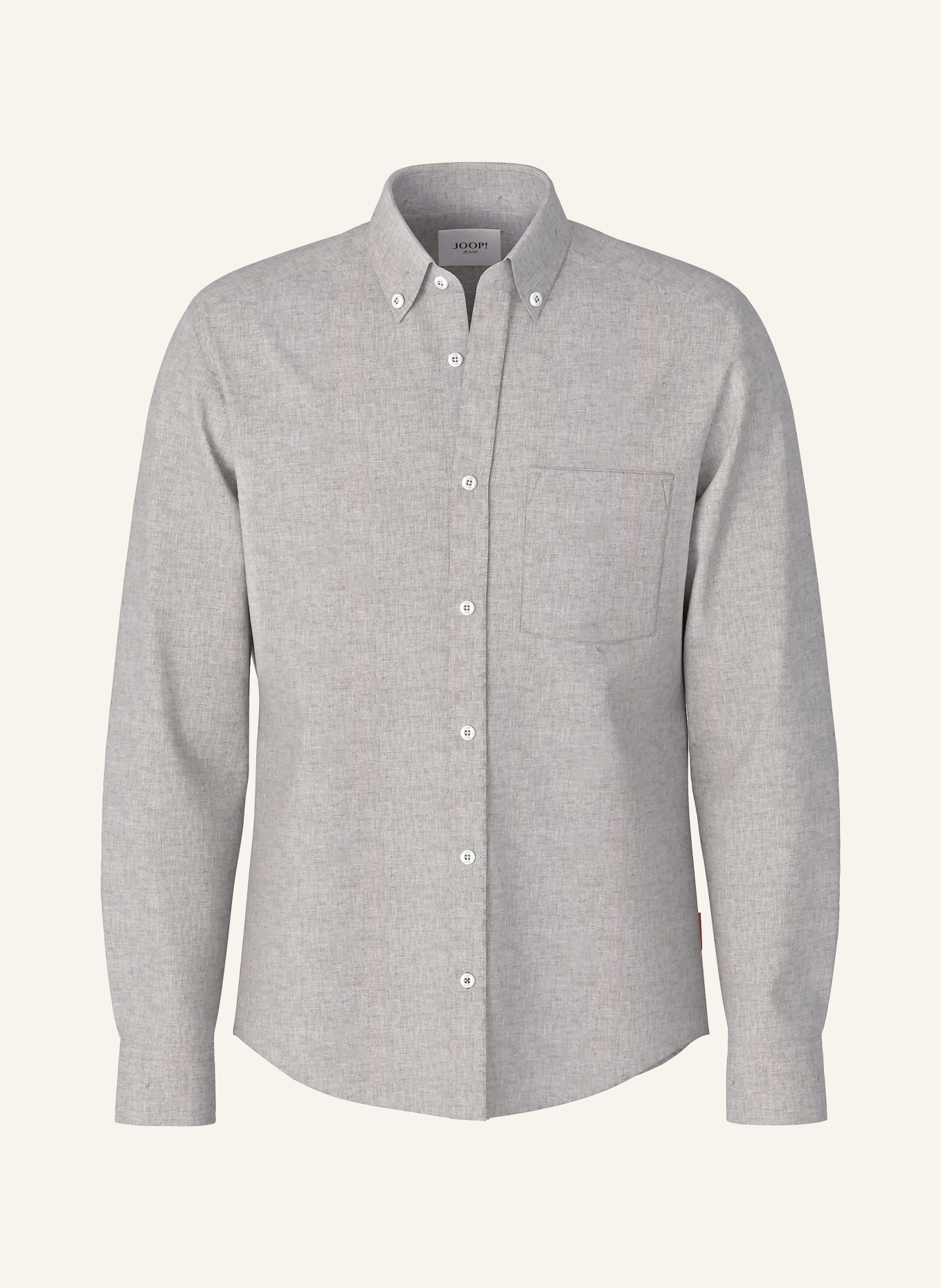 JOOP! JEANS Hemd HALI Regular Fit mit Leinen: HELLGRÜN