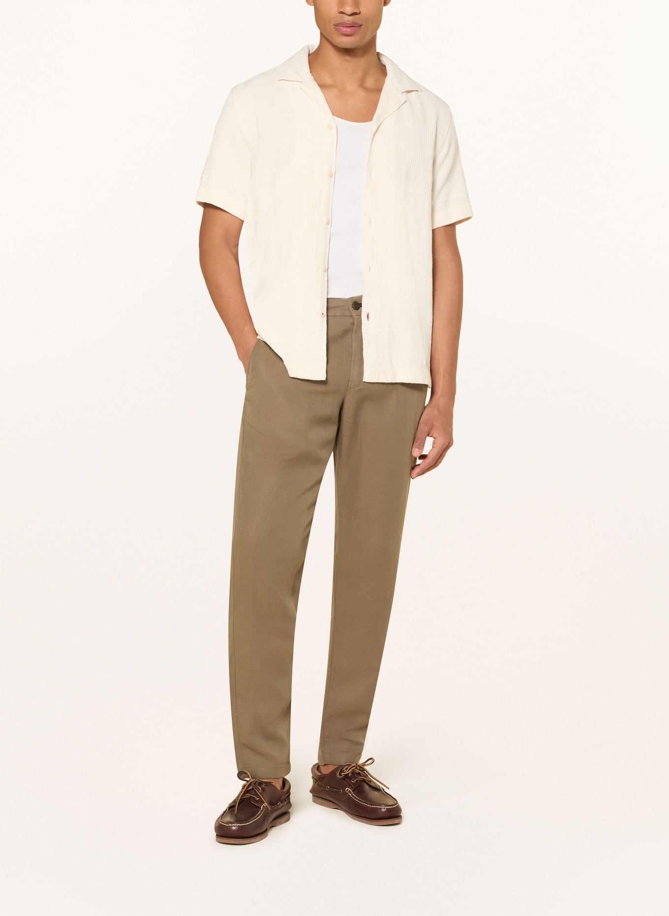 JOOP! JEANS Resorthemd HANAU Comfort Fit: ECRU